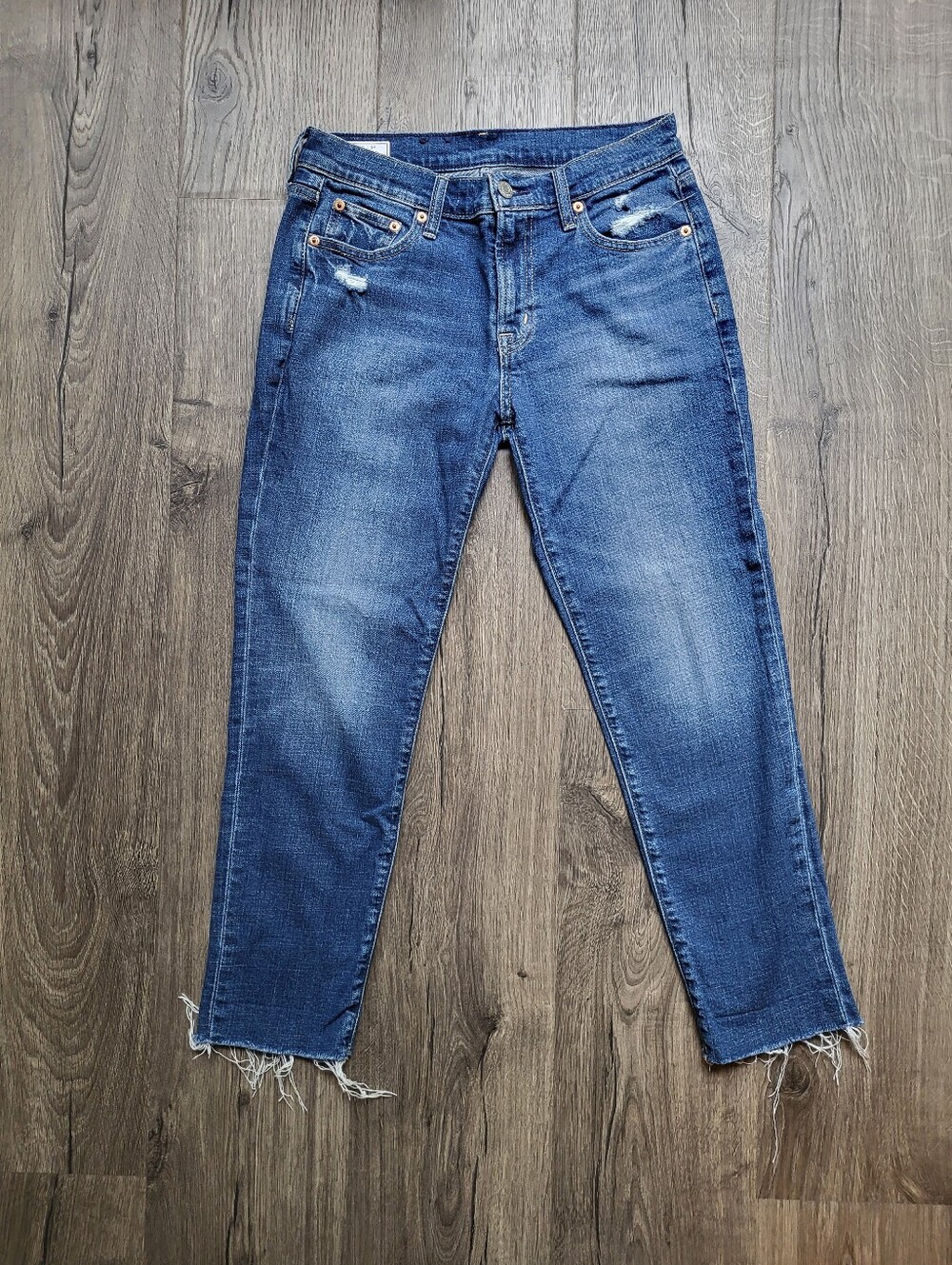 GAP Girlfriend Mid Rise Jeans Size 0/25P